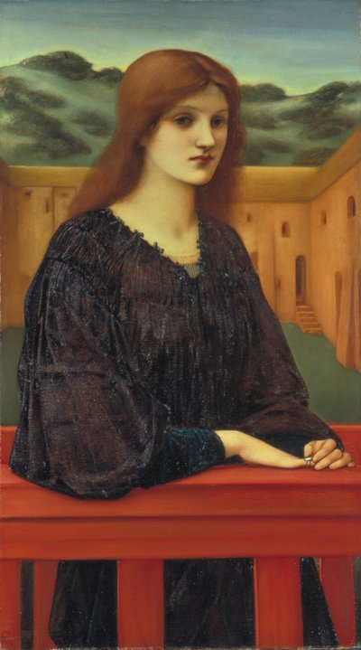 Avondrust door Edward Burne-Jones