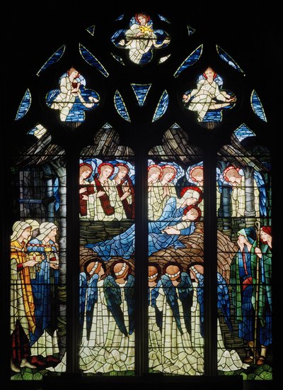 De Geboorte door Edward Burne Jones