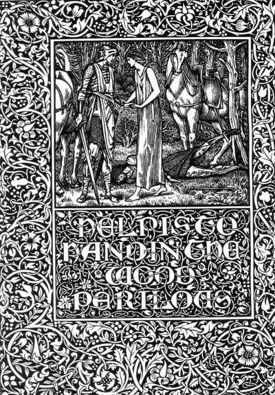 Hulp is nabij in het gevaarlijke bos, 1896 door Edward Burne Jones