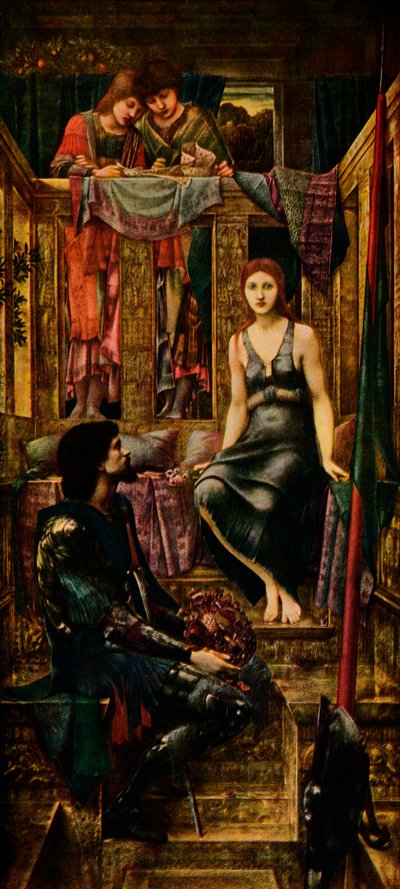 Koning Cophetua en het bedelmeisje, 1884, 1911 door Edward Burne Jones