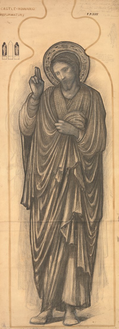 Salvator Mundi door Edward Burne Jones
