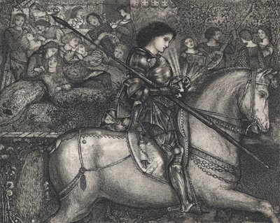 Sir Galahad door Edward Burne Jones