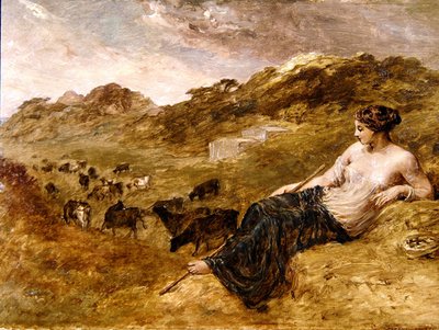 Cyrene en Vee door Edward Calvert