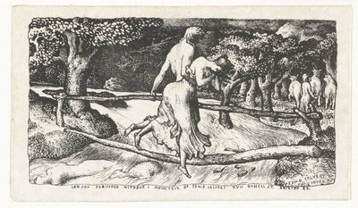 De overstroming door Edward Calvert