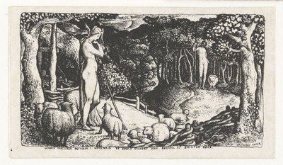 Het landelijke leven door Edward Calvert