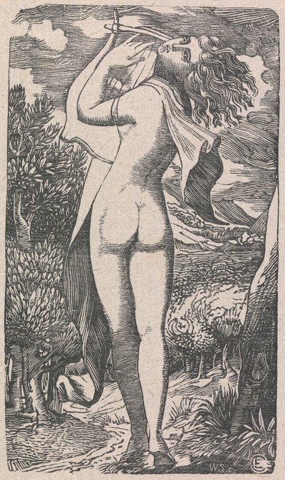 De Bacchante door Edward Calvert