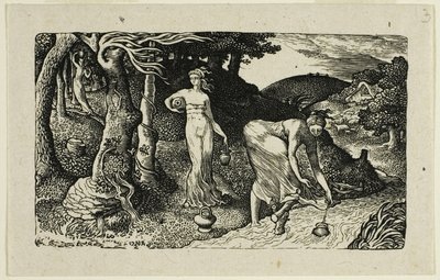 De Beek door Edward Calvert