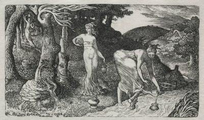 De Beek door Edward Calvert