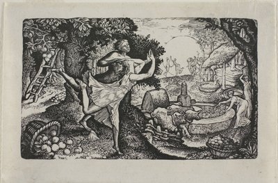 Het ciderfeest door Edward Calvert