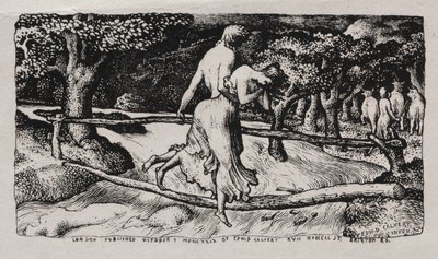 De Zondvloed, 1829 door Edward Calvert