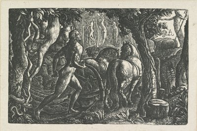 De ploeger: Christian ploegt de laatste voor van het leven door Edward Calvert