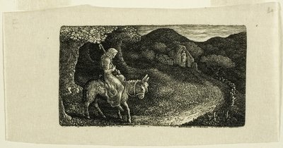 De terugkeer naar huis door Edward Calvert