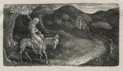 De terugkeer naar huis door Edward Calvert