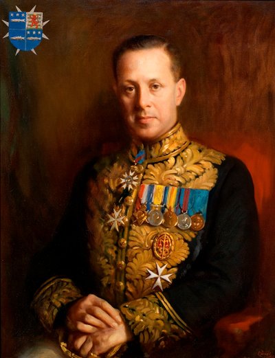 Sir Harry Luke door Edward Caruana Dingli