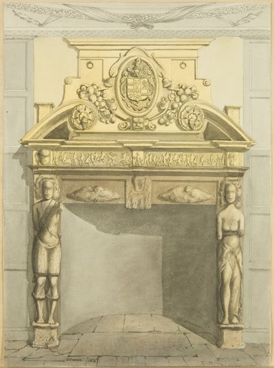 Schouw in de schoolkamer van wijlen Dr. Estlin, St. Michael