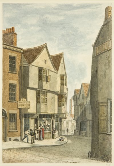 Kijkend van Peter Street naar Bear Lane, richting Castle Green door Edward Cashin