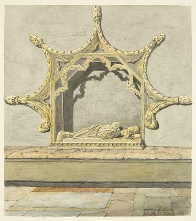 Graf van Maurice, 7e Graaf van Berkeley in de Bristol Cathedral door Edward Cashin