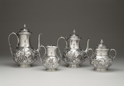 Koffie- en Theeservies (ca. 1856-1859) door Edward Chandler Moore