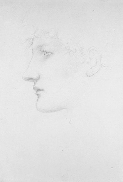 Portret van Bessie Keene door Edward Coley Burne Jones