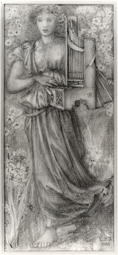 Lente door Edward Coley Burne Jones