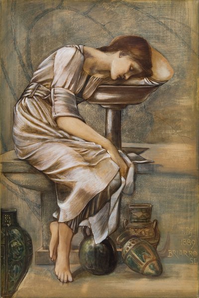 Studie voor de Briar Rose Serie door Edward Coley Burne Jones