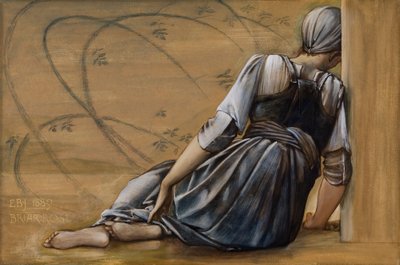Studie voor de Briar Rose Serie, De Tuin Hof door Edward Coley Burne Jones