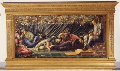 De Briar Rose: De Raadskamer door Edward Coley Burne Jones