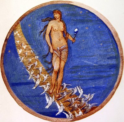 Het Bloemenboek: V. Hemelroos door Edward Coley Burne Jones