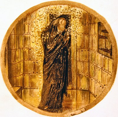 Het bloemenboek: XVIII. Gouden regen door Edward Coley Burne Jones