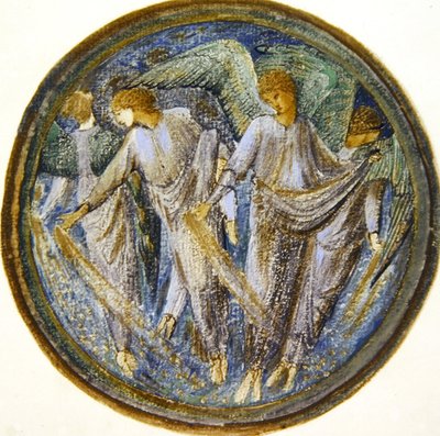 Het Bloemenboek: XXIX. Verspreide Sterrenkroos door Edward Coley Burne Jones