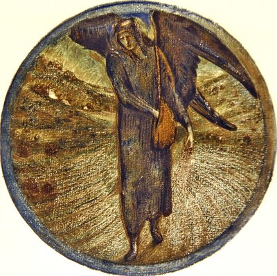 Het Bloemenboek: XXXIII. Zeer bittere maanzaad door Edward Coley Burne Jones