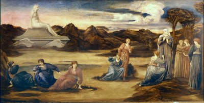 De Overgang van Venus, c.1875 door Edward Coley Burne Jones