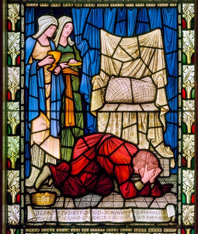 David treurt, c.1896 door Edward Coley Burne Jones