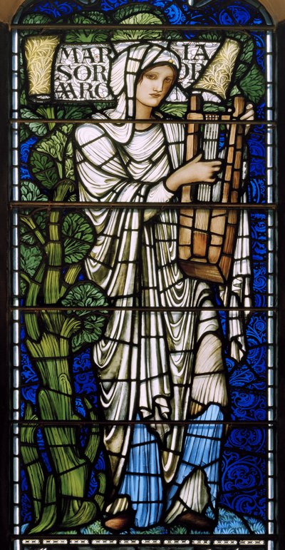 Maria door Edward Burne Jones