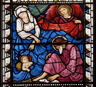 De geboorte door Edward Burne Jones