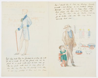 Brief aan de kleindochter van de kunstenaar Angela Thirkell door Edward Burne Jones