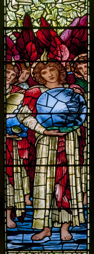 Oxford Harris Manchester College, Morris & Co., Edward Burne-Jones, De Dagen van de Schepping door Edward Coley Burne Jones