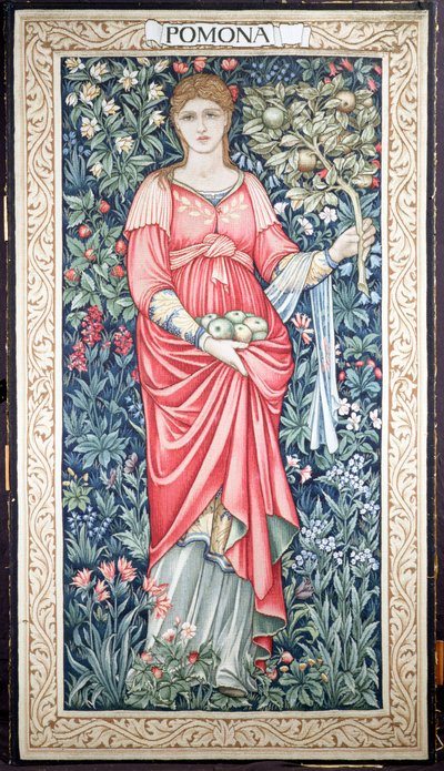 Pomona, gemaakt door Morris und Co., c.1885 door Edward Burne Jones