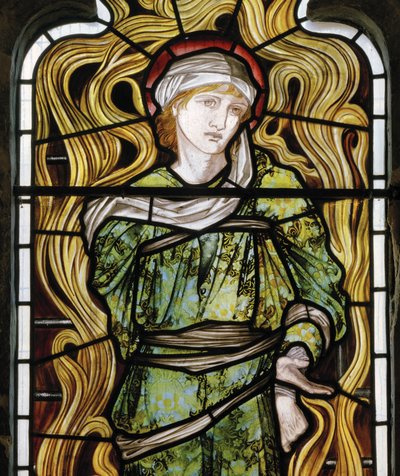 Sadrach, De Brandende Oven, Westraam door Edward Burne Jones