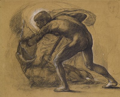 Sint Joris en de Draak door Edward Burne Jones