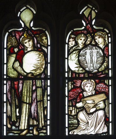 De Dagen van de Schepping door Edward Burne Jones