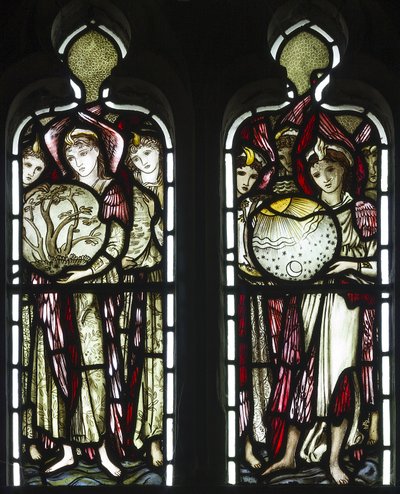 De Dagen van de Schepping door Edward Burne Jones