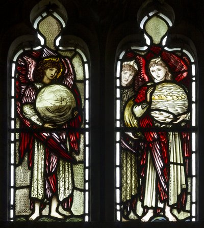 De Dagen van de Schepping door Edward Burne Jones