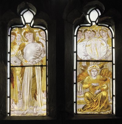 De dagen van de schepping (detail) door Edward Burne Jones