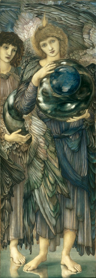De dagen van de schepping: De tweede dag, 1870-76 door Edward Burne Jones