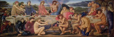 Het Feest van Peleus door Edward Burne Jones