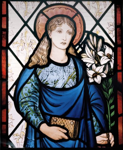 De Maagd Maria door Edward Burne Jones