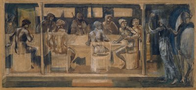 Onbekend schilderij door Edward Burne Jones