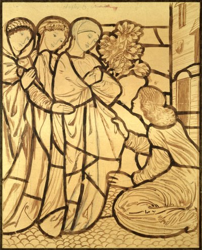 Waar is jouw geliefde heen gegaan, o mooiste onder de vrouwen door Edward Burne Jones