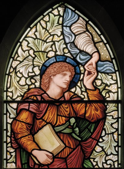 Henoch (detail) door Edward Coley and Dearle Burne Jones